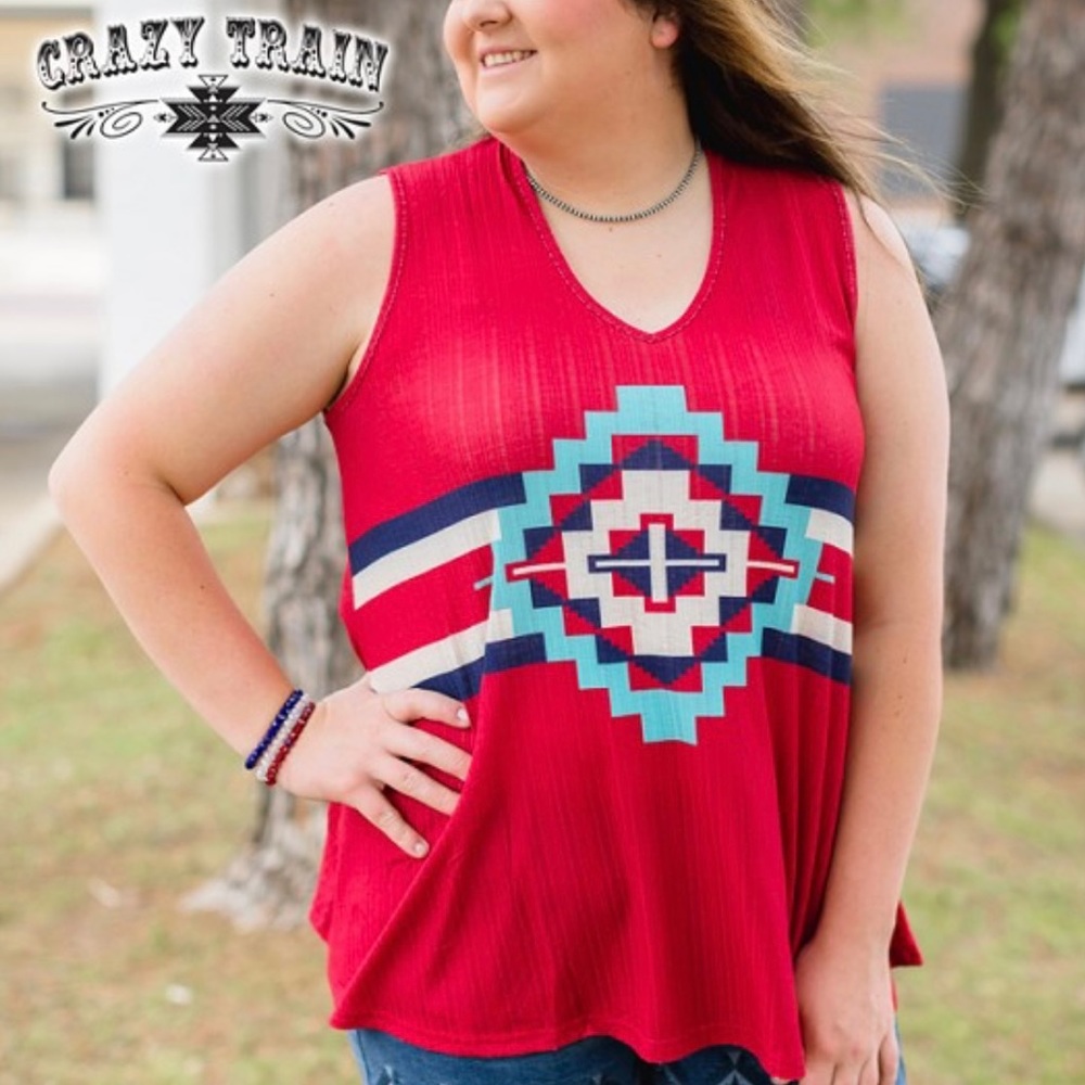 Crazy Train Lady Liberty Top